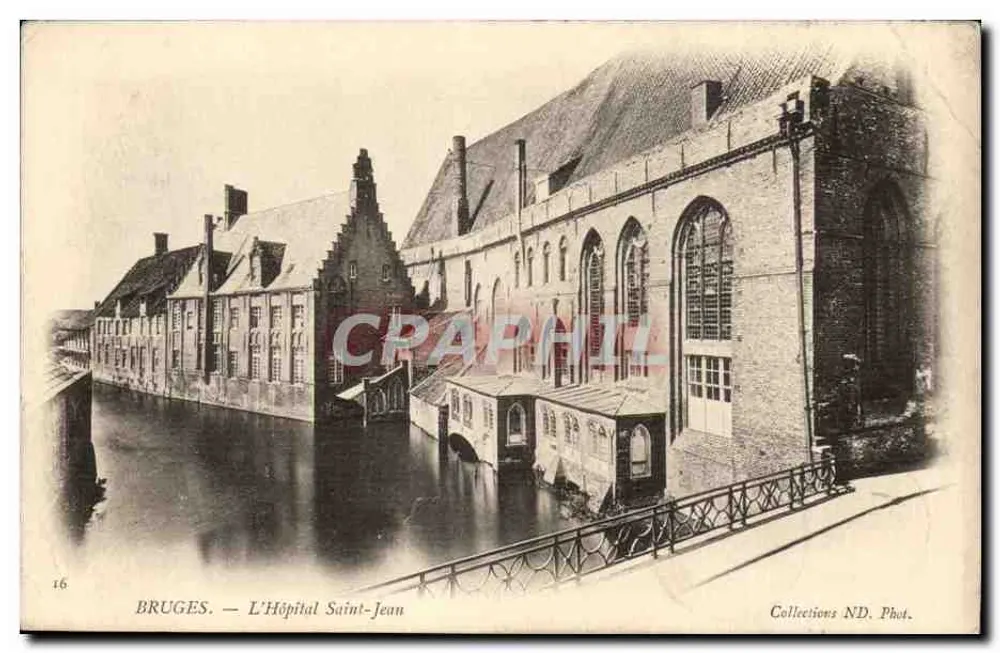 Brügge — Krankenhaus Saint-Jean — Sammlung ND. Fot. n°16 - Vorderseite