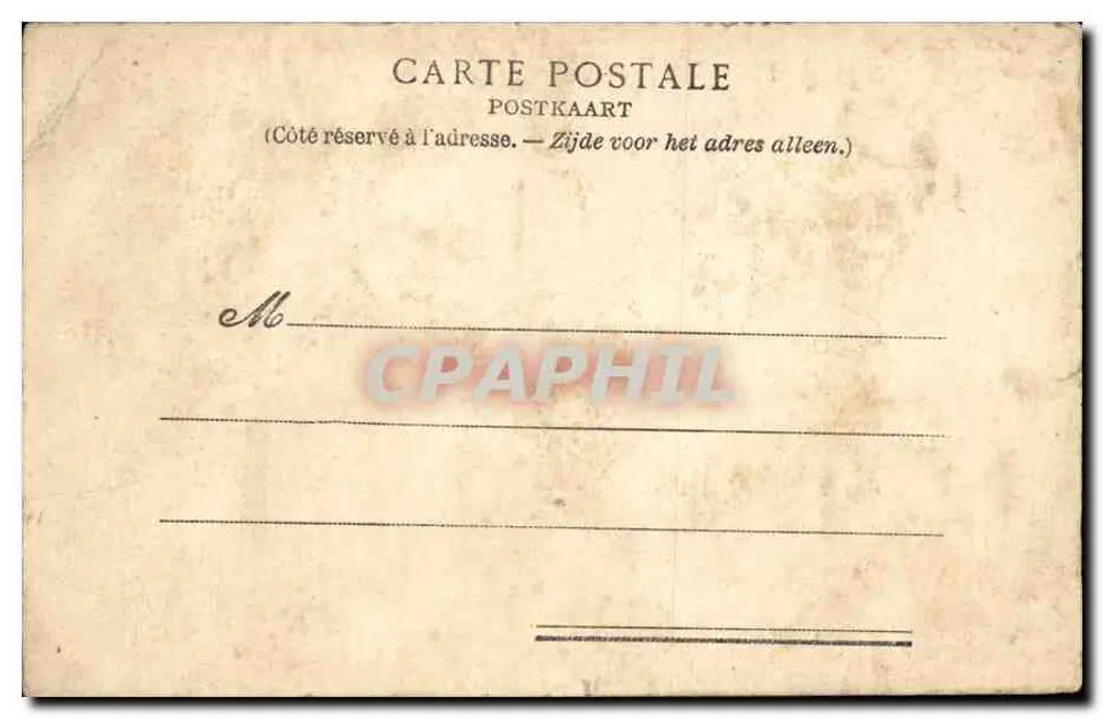 Brüssel — Das Königspalast - Rückseite
