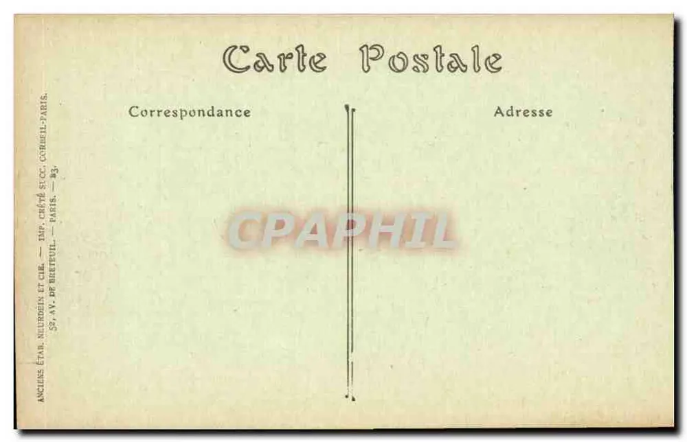 Dinard (Ille-et-Vilaine) — Vista geral da Praia — J. Thot, n° 818 - Verso