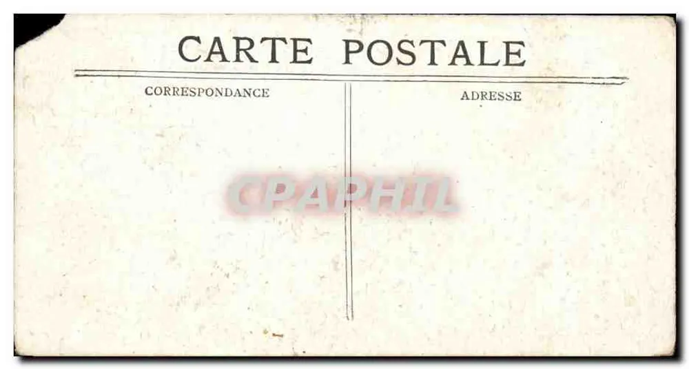 Versalles — El Bassino de Neptuno — editor no identificado - Reverso