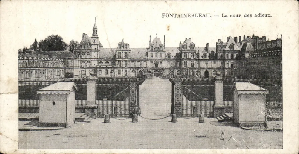 Fontainebleau — Die Abschiedshof. - Vorderseite