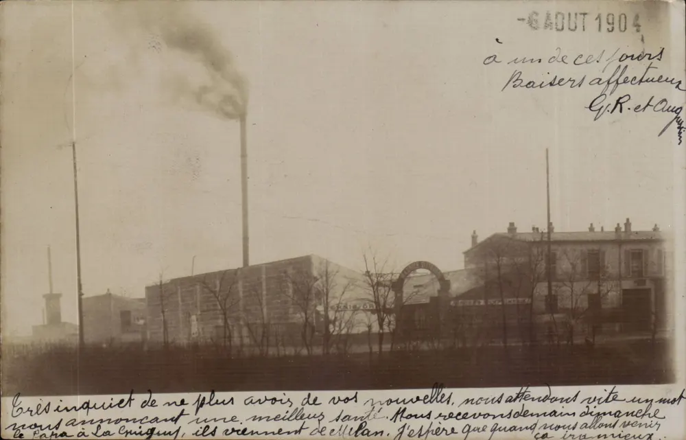 Kautschukfabrik — Kautschuk — Verlag J. Jousla, Paris - Vorderseite
