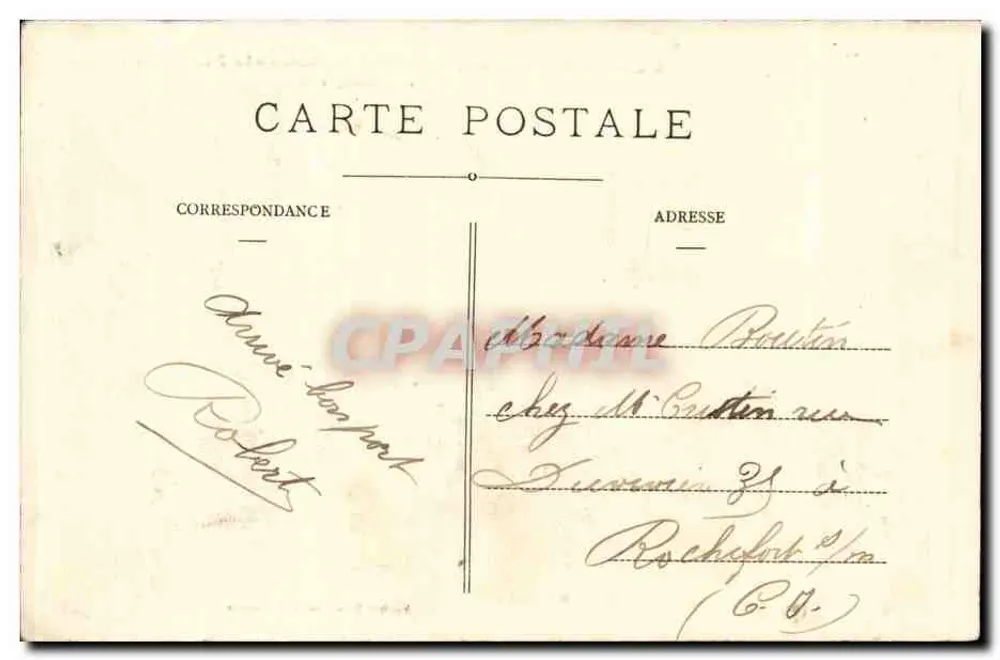 Marmande (Lot-et-Garonne) — Boulevard Gambetta und der Kiosk « Le Printemps de la Vie » — Édition Mine Truwe, Marmande - Rückseite