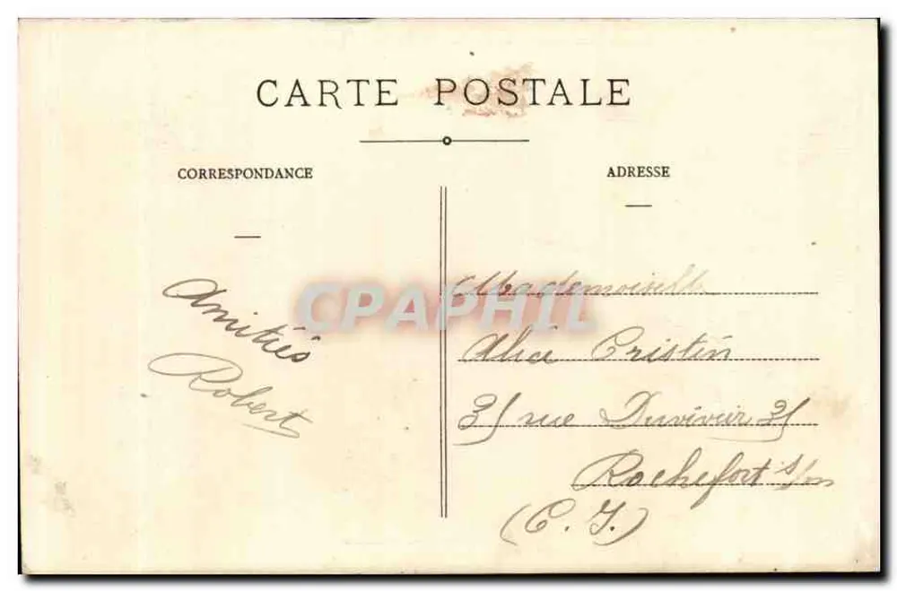 Marmande (Lot-et-Garonne) — Die Steinerne Brücke — Linie Casteljaloux — Edition von Mme Brune, Paris - Rückseite