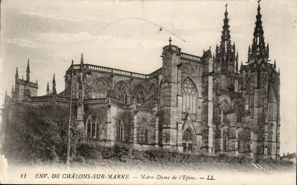 Env. de Châlons-sur-Marne — Notre-Dame de l'Epine — LL. — N° 11 - Frente