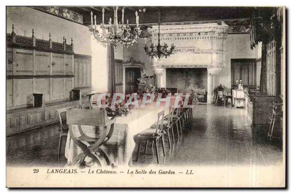 LANGEAIS — Das Schloss — Die Wachstube — LL - Vorderseite