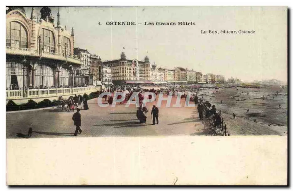 Ostend — Die Großen Hotels — Le Bon, Verlag, Ostend - Vorderseite