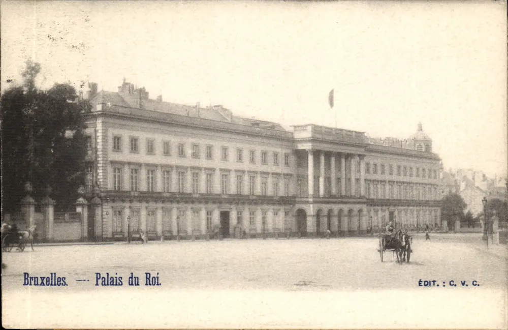 Brüssel — Palast des Königs — VERLEGER: C. V. C. - Vorderseite