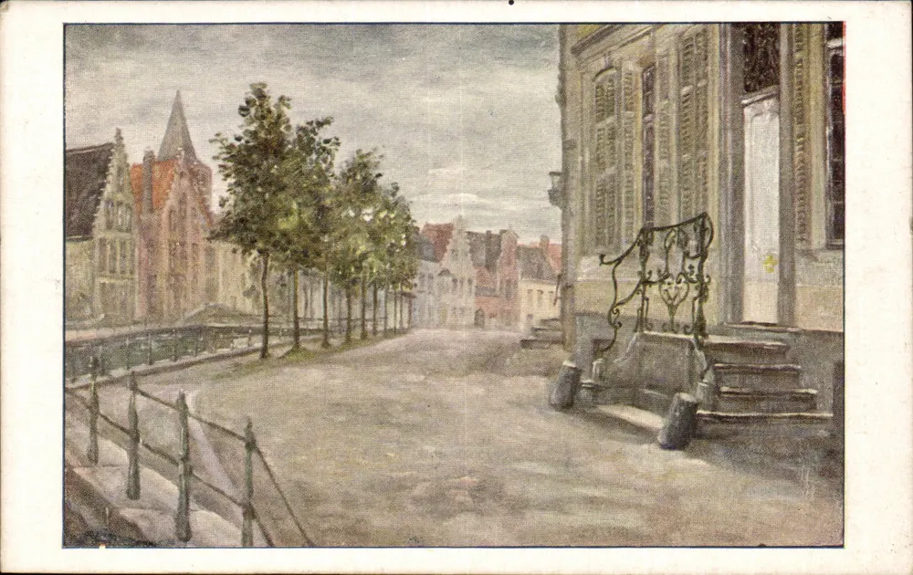 Quai Sainte-Anne — Brügge — Verlag E. Verbeke, Nr. 20 - Vorderseite