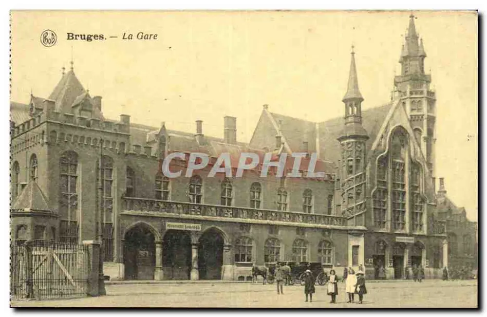 Brügge — Die Station — Verlag Rob - Vorderseite