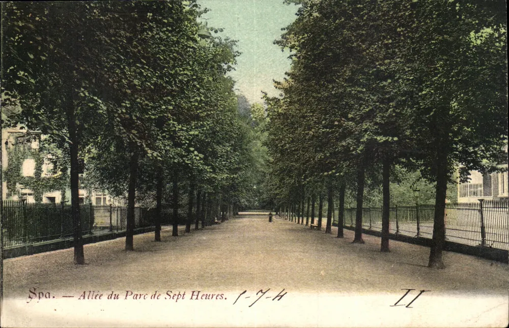 Spa — Allée du Parc de Sept Heures — II - Vorderseite