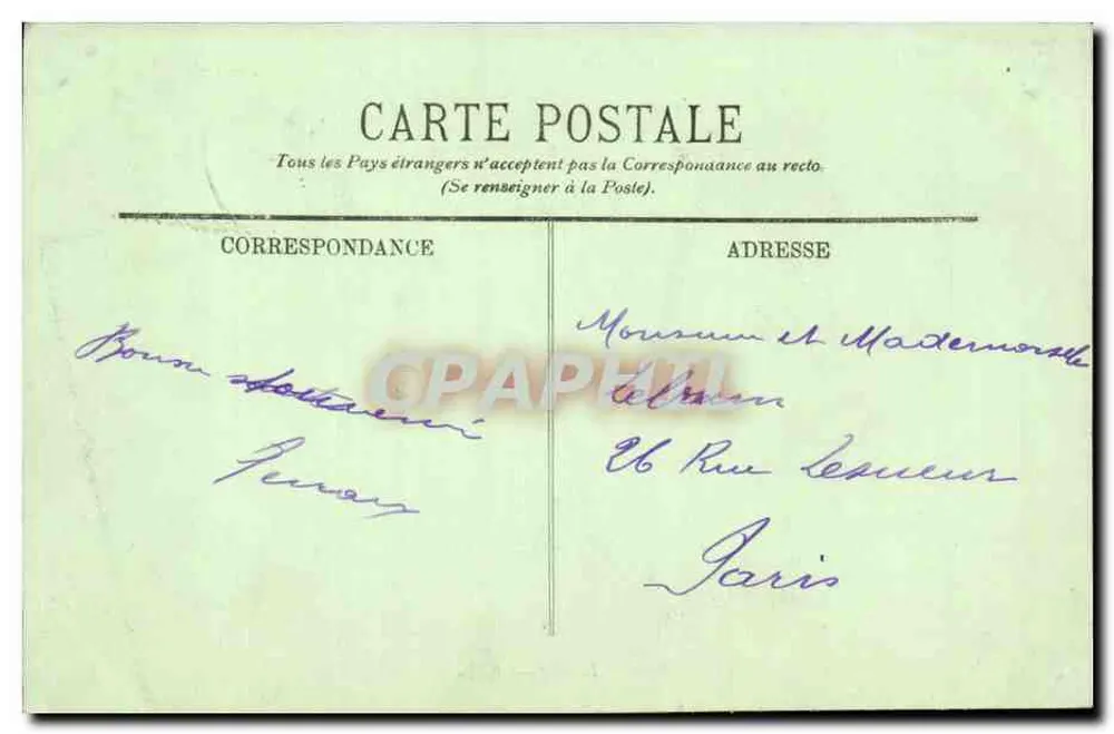 Nizza — De Tour Bellanda en Traptoorts Lesage — LL. n°156 - Achterkant