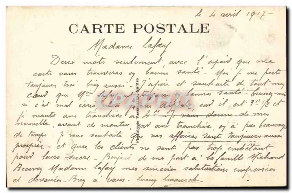 Verdun — Most Galavaude — C.H., Visé Paris - Rewers
