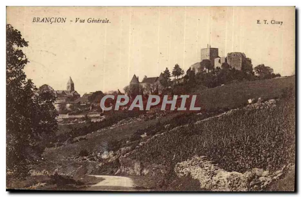 Brançon — Vista Geral — E. T. Cluny - Frente