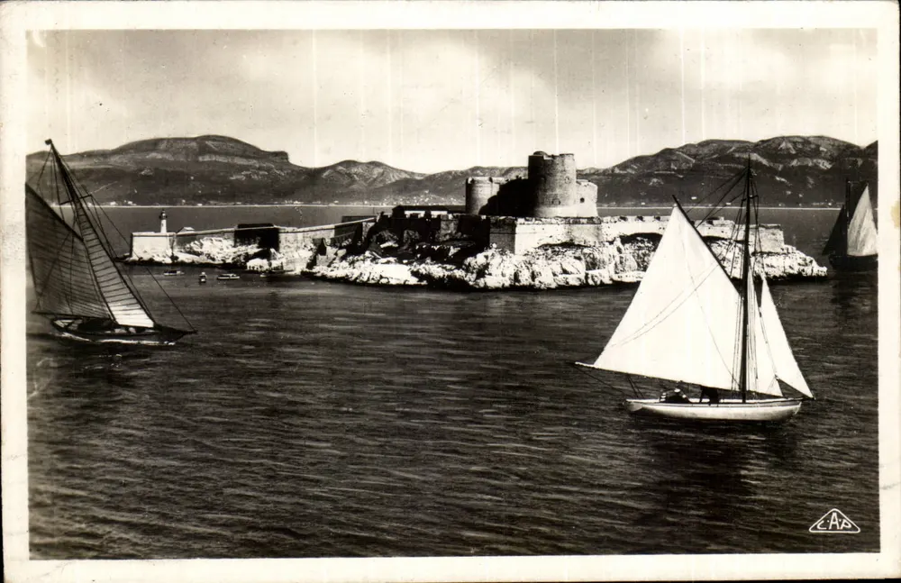 Marselha — O Castelo de If — editor C.A.A. n°37 - Frente