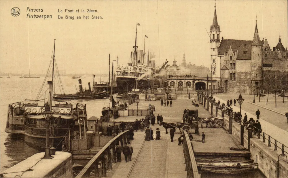 Antwerpen — Der Brücke und der Steen — N. LEIS - Vorderseite
