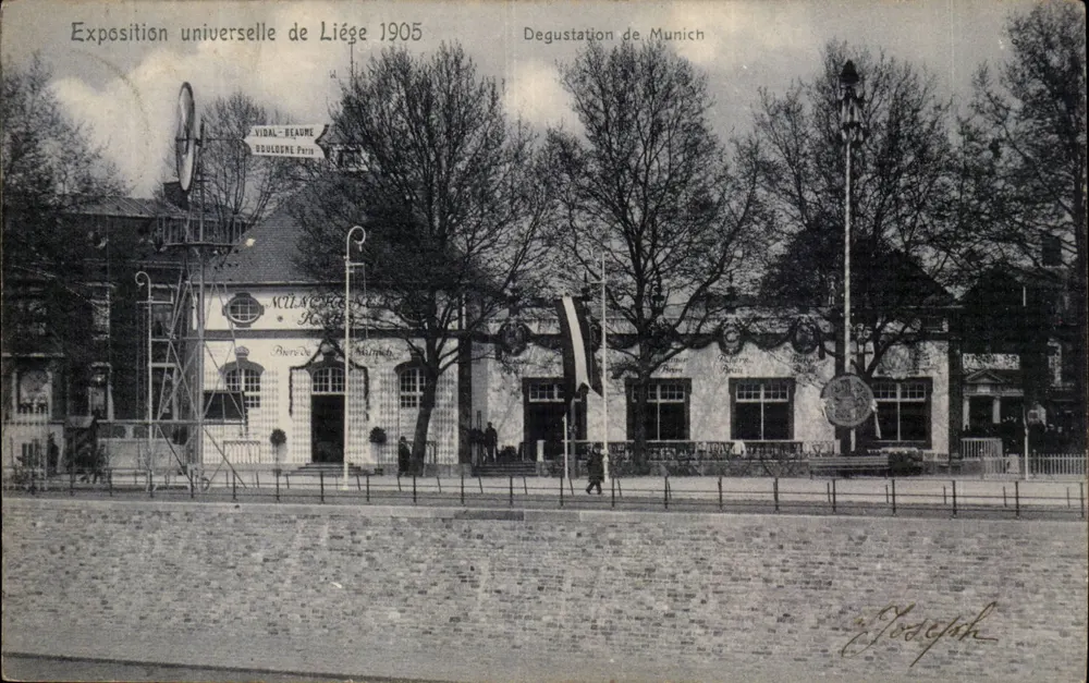 Weltausstellung in Liège 1905 — München-Tasting — Vidal-Beaume, Boulogne Paris - Vorderseite