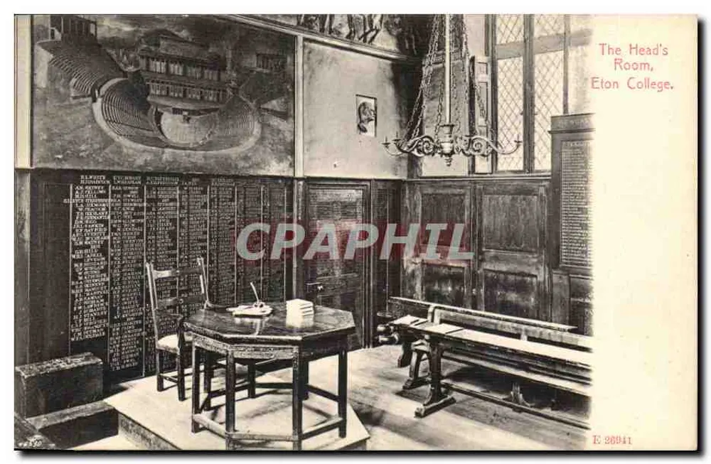 Die Direktorenstube, Eton College — Eton College — Verlag E 26911 - Vorderseite