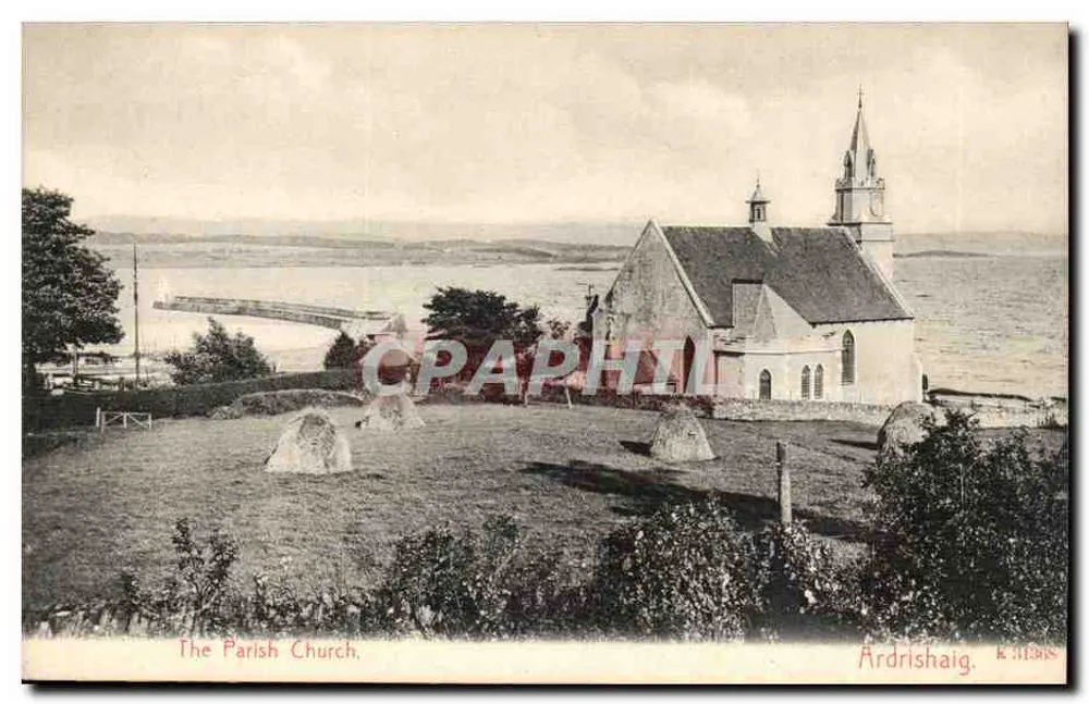 Die Pfarrkirche — Ardrishaig — Stengel & Co. - Vorderseite