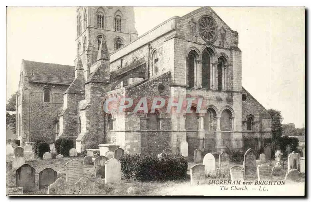 Shoreham near Brighton — Die Kirche — L.L. - Vorderseite
