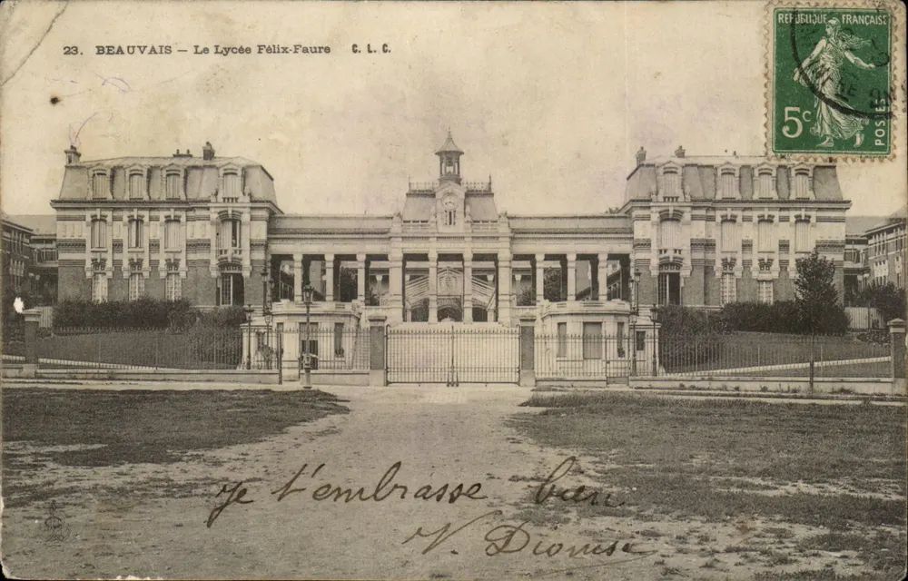 Beauvais — O Liceu Félix-Faure — C.L.C. - Frente