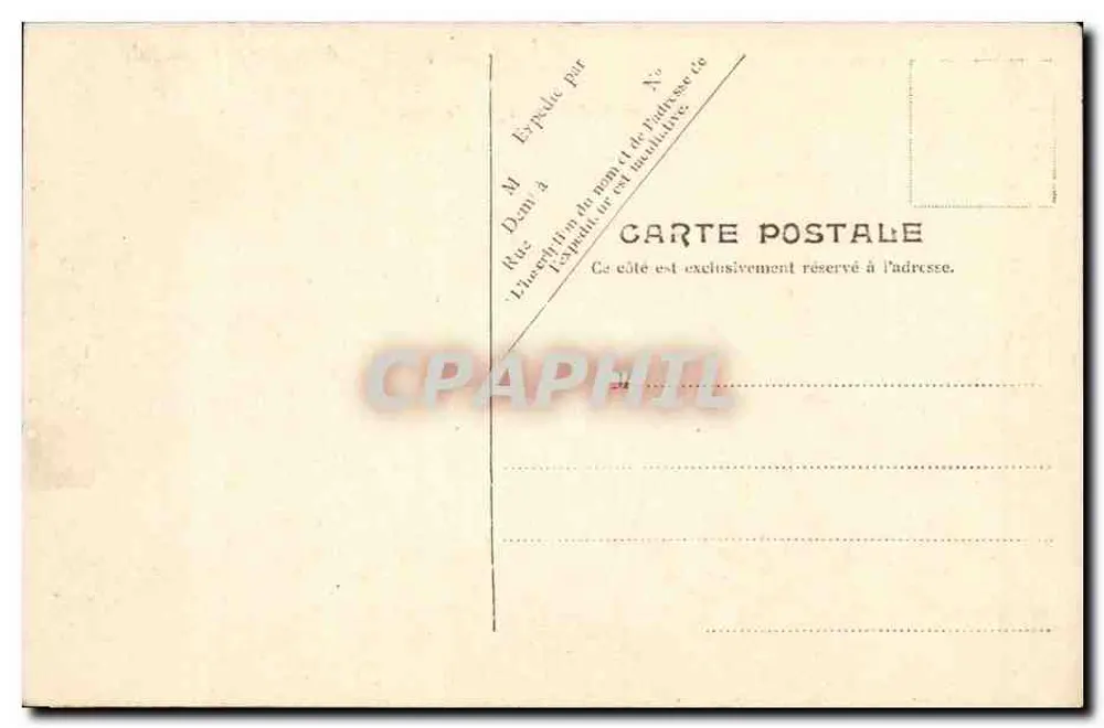 Fischboot. Nacht-Effekt — V.P. Paris, Nr. 1 — Schokolade & Tee der Kolonialgesellschaft - Rückseite