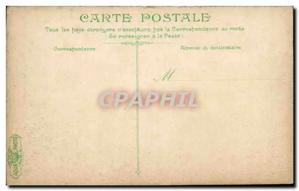 Grenoble — Der Bahnhofsplatz und der Helm Neros — L.V. & Cie - Rückseite