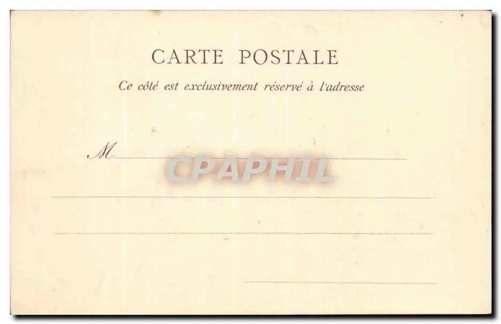 Fécamp — A Igreja de São Etienne — E.L.B. Foto, N° 108 - Verso