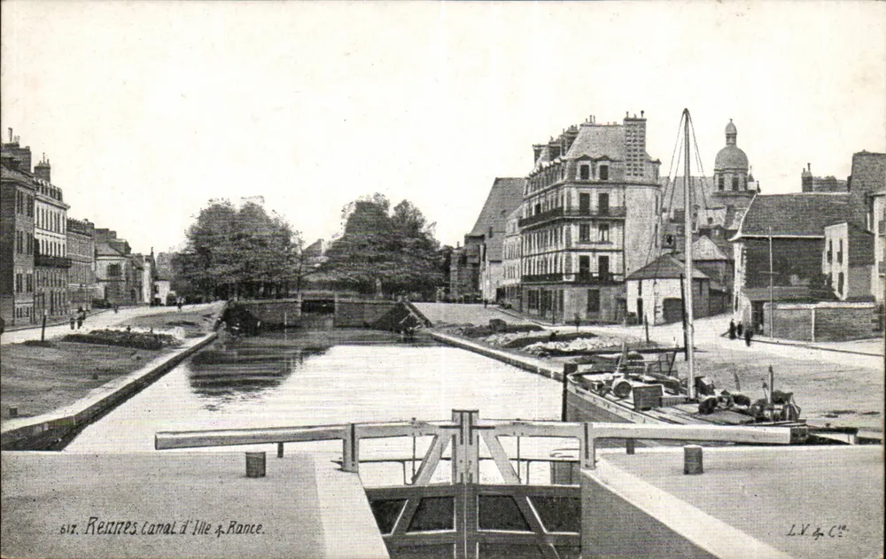 Rezinettes Canal d'Ille à Rance — Verlag L.V. & Cie, Nr. 617 - Vorderseite
