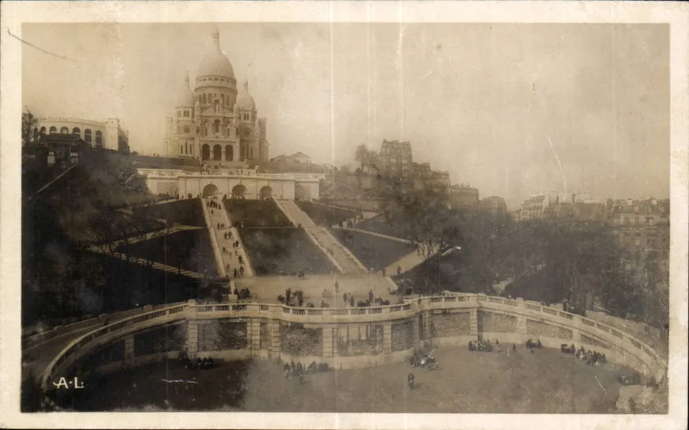 Das Heilige Herz — Paris — Verlag A. Lecorne, Nr. 13 - Vorderseite