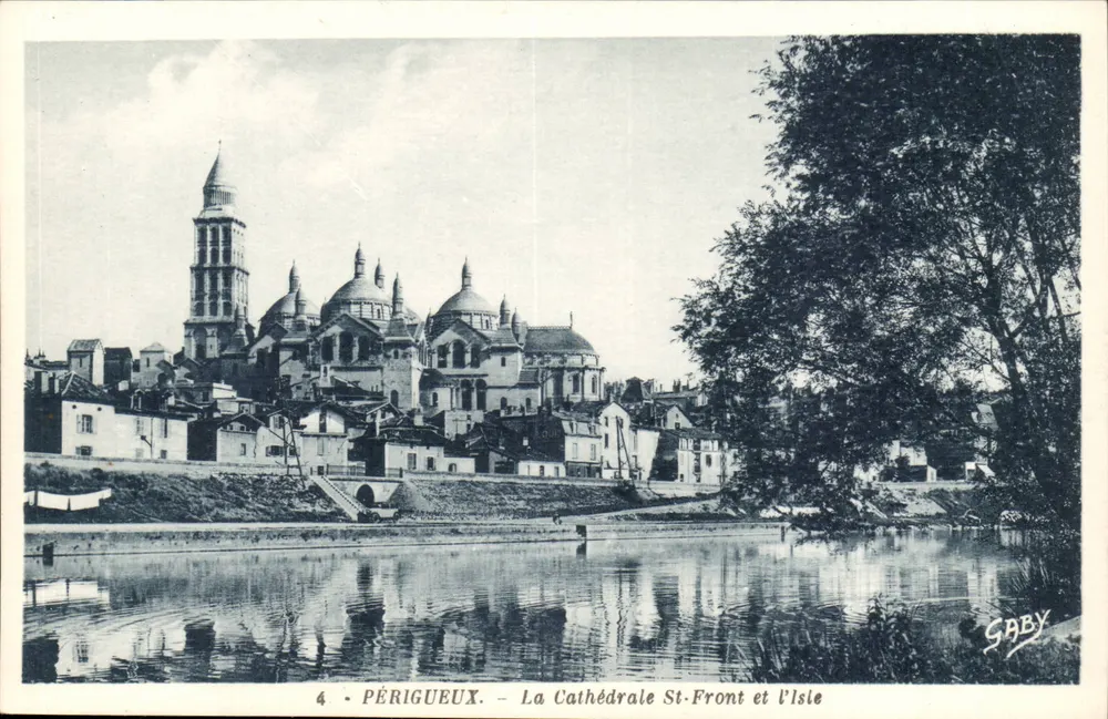 Périgueux — La Catedral de San Front y el Isle — Gaby - Anverso