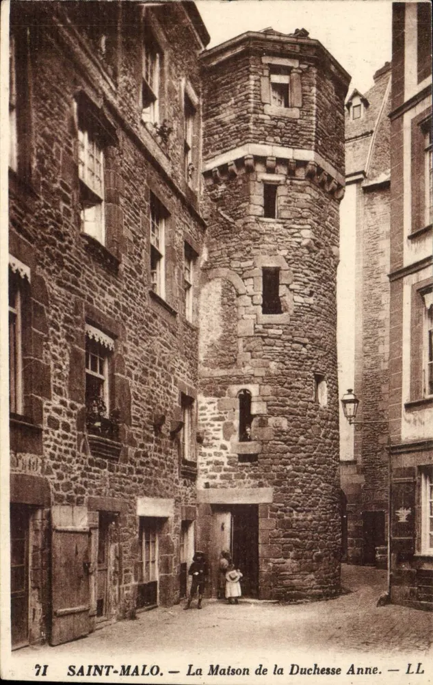 Saint-Malo — La Maison de la Duchesse Anne — LL - Recto