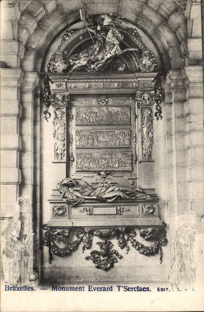 Brüssel — Denkmal Everard T'Serclaes — Verlag C. C. - Vorderseite