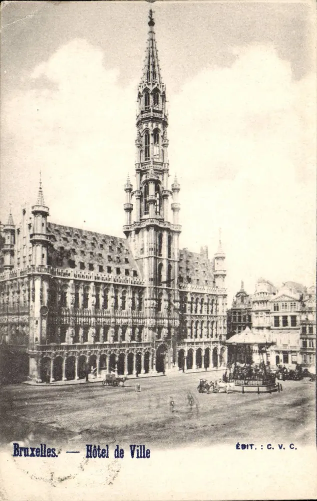 Brüssel — Rathaus — Verlag: C. V. C. - Vorderseite
