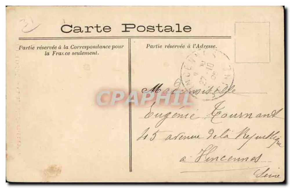 Toulouse — Catedral São Etienne — editor não visível - Verso