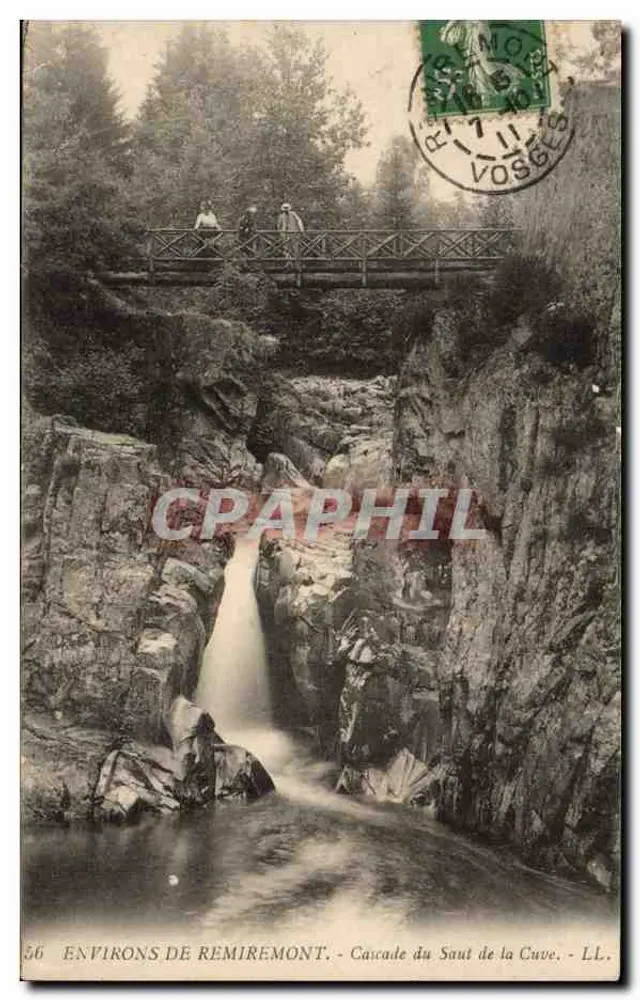 Umgebung von Remiremont — Wasserfall Saut de la Cuve — LL, n°56 - Vorderseite