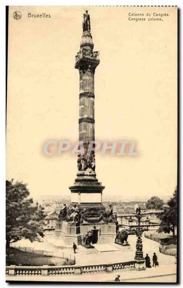 Brüssel — Säule des Kongresses — Ern. Thill, Brüssel - Vorderseite