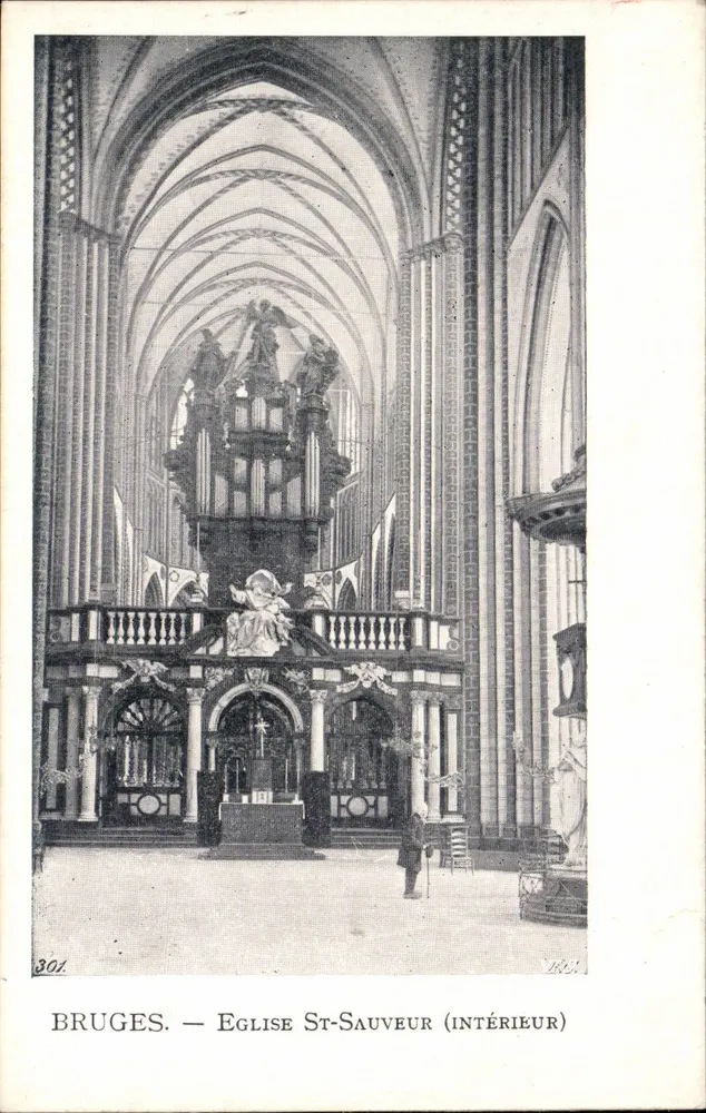 Brügge — Kirche St-Sauveur (Innenraum) — VRC, Nr. 301 - Vorderseite