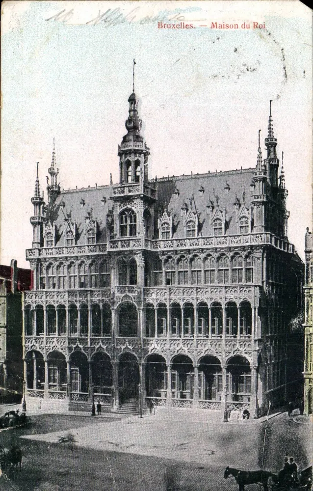 Bruselas — Casa del Rey — editor Mc Nelly - Anverso