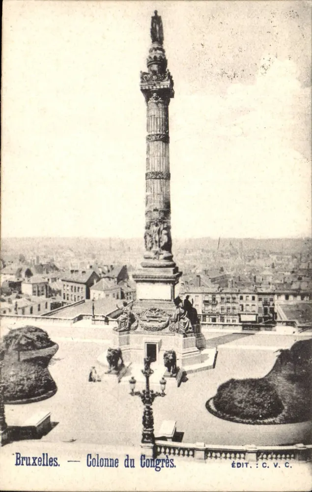 Brüssel — Säule des Kongresses — Verlag: C.V.C. - Vorderseite