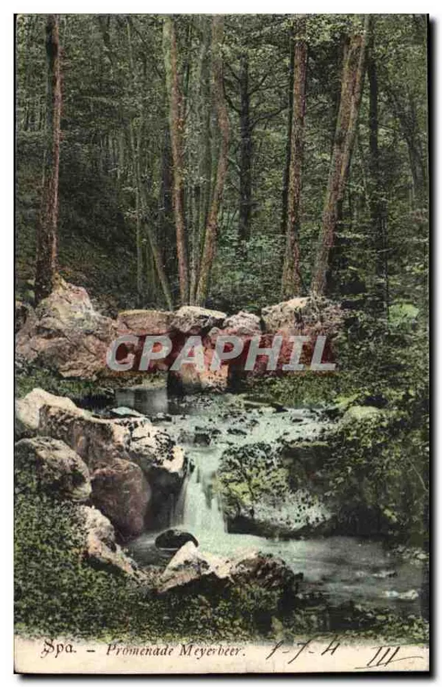 Spa - Promenade Meyerbeer — editor Y.-J.-H. III - Frente
