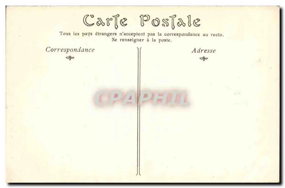 Caen — Der Turm von Saint-Pierre, Ansicht vom Schloss genommen — ND P - Rückseite