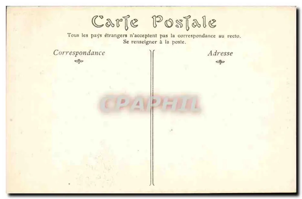 CAEN — O Castelo, Porta chamada de Secours — Editor desconhecido, n° 20 - Verso