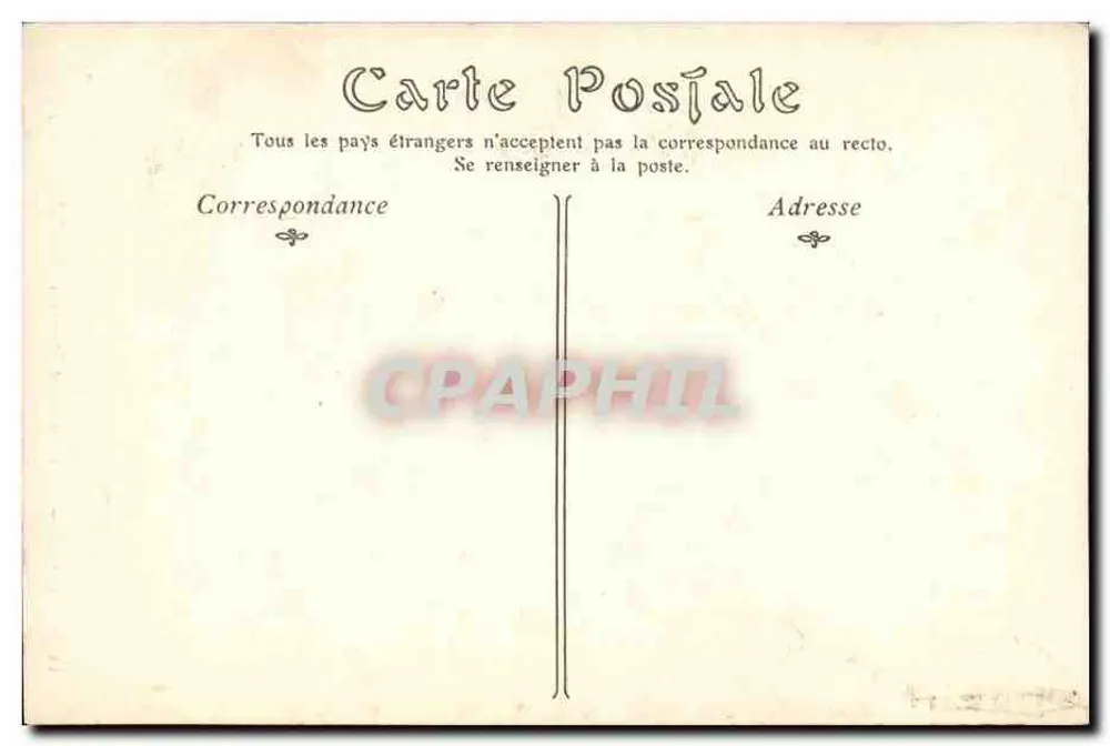 CAEN — Der alte Saint-Étienne, südliche Seite (14. Jahrhundert) — ND Phot - Rückseite