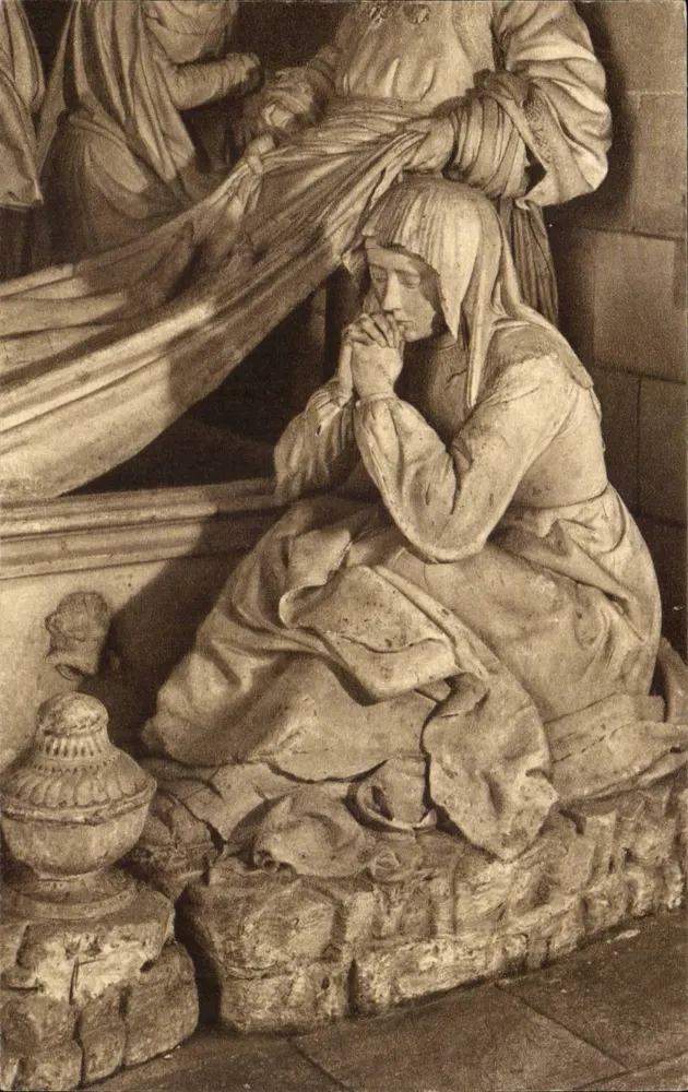 Heilige Madeleine — Skulptur — Edition der Abtei von Solesmes - Vorderseite