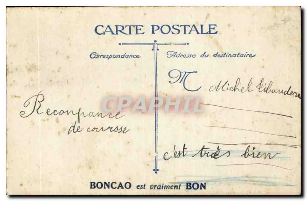Franchet d'Esperey — Generale francese — Foto Pierre Petit, serie A°6 - Verso