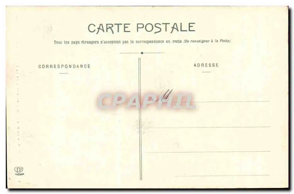 Toulouse - Chor und Hochaltar der Kathedrale Saint-Étienne — Phototypie Lassuche, Toulouse, Nr. 70 - Rückseite