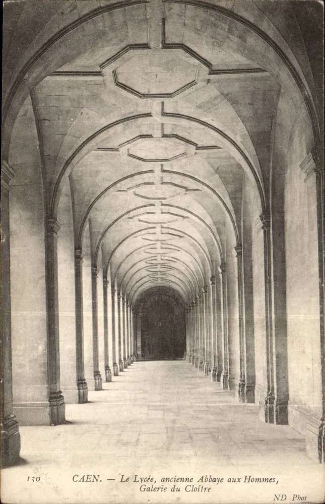 CAEN — Das Lycée, ehemalige Abtei der Männer, Galerie des Cloisters — ND Phot, n°130 - Vorderseite