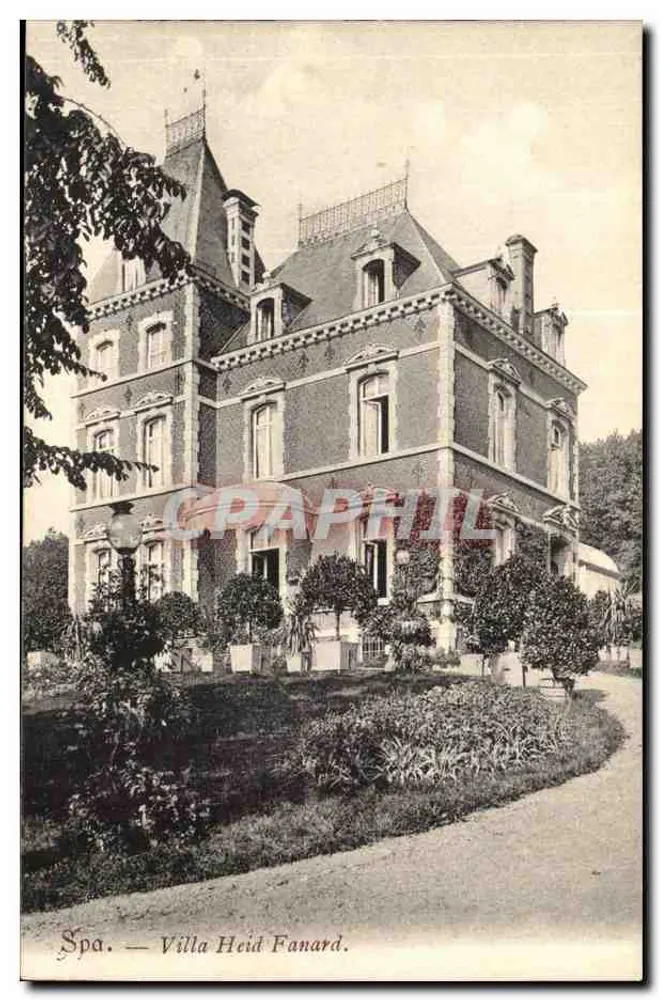 Spa — Villa Heid Fanard - Vorderseite