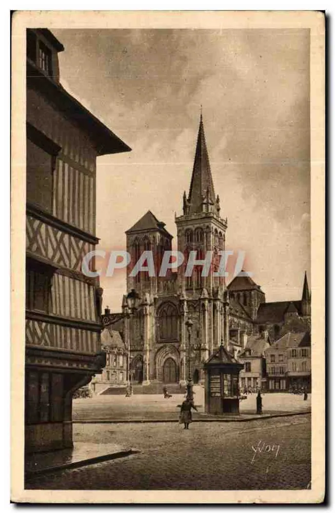 Lisieux — A Catedral de São Pedro — Edição de Arte YVON, Normandia - Frente
